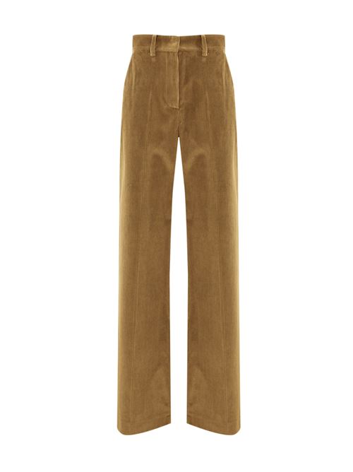 Pantalone Marruca a coste in velluto Cammello WEEKEND MAX MARA | 2425136072600008